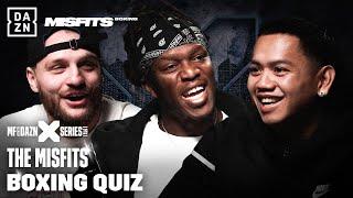 The Misfits Boxing Quiz (Misfits & DAZN X Series 19 - Qatar: The Supercard)