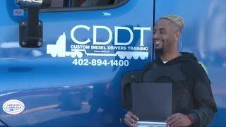 Local trucking school partners with Goodwill Training Center