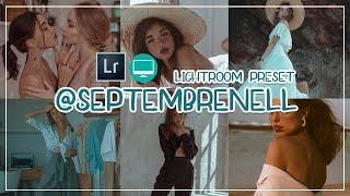 lightroom tutorial how to edit like model @septembrenell presets free