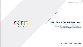 Auto-update account information in related contacts | Zoho CRM Solutions