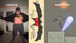 ORIGINAL vs ANIMATION  (4kmemes)(Animation meme)
