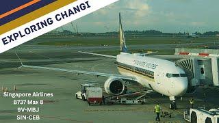 Exploring Changi | Singapore Airlines B737 Max | SIN-CEB | 18th Travel Vlog