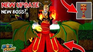 Blox Fruits New Boss Update! New Dragon Chalice Coming | Blox Fruits Update