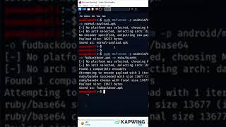 FUD Backdoor using metasploit | ‍kali linux|@ShortsBreak_Official #shorts #viral #viralshorts