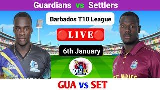 GUA vs SET Live | Barbados T10 Live | T10 Live | T10 League Live | T10 League Live Streaming