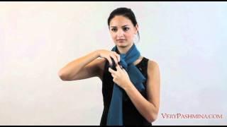 How To Wear A Pashmina Scarf - Style 07