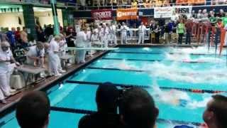 Ryan Held breaks IHSA Record in 50 Free