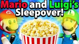 Crazy Mario Bros: Mario and Luigi's Sleepover!