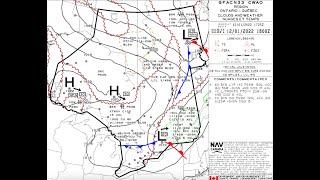 How to read a Grahical Area Forecast (GFA)