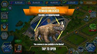 NEW UNLOCK RHINOPROTODON MAX LEVEL 40 | HT GAME