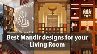 Pooja Room Designs for Small compact spaces (Latest) | Latest Mandir Designs | Home Mandir Designs