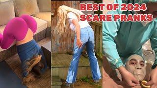 Funny Scare Pranks  Best of 2024 Compilations P01  #funny