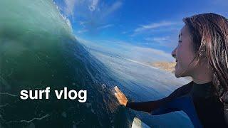 I try surfing california's best beach | surfer girl diaries