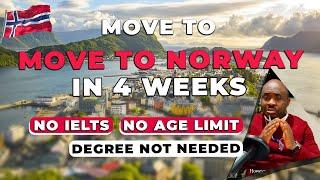 How to Migrate with your Family to Norway in  Just 4 Weeks and obtain PR in  3 Years .