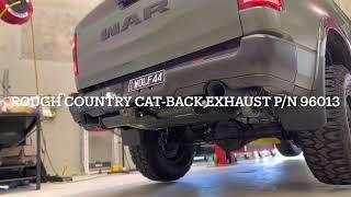 Don’t buy an Exhaust for your RAM 1500 DT until you’ve heard the Rough Country Performance Cat-Back