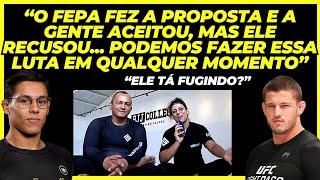 MICA VS MEREGALI - MELQUI GALVÃO FALA QUE MICA QUER ESSA LUTA