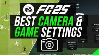 EA FC 25 - BEST CAMERA & GAME SETTINGS TO GIVE AN ADVANTAGE/MORE WINS (TUTORIAL)