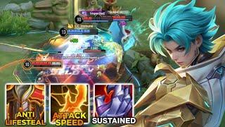 THIS IS REASON WHY YOU MUST USING THIS BUILD FOR ALLAIN CLASH LANE IN SOLO RANK!! | HONOR OF KINGS