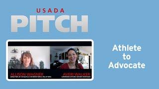 USADA Pitch – Athlete to Advocate with Allison Wagner