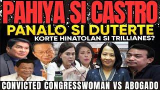 GRABE TO! ATTY ZULEIKA LOPEZ PÎNAKUL0NG NI CASTRO! TRILLANES TALO NE FPRRD! ERWIN TULFO TUMESTIG0 NA