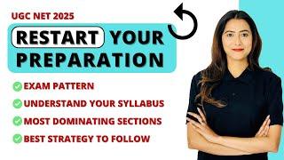 Restart Your Preparation - NET Pattern, Syllabus, & Strategy for NET 2025 | Sunaina Jethani