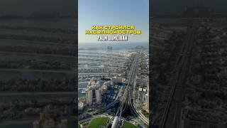 Как строился насыпной остров Palm Jumeirah #Дубай #визавдубай #работазарубежом #бизнесвдубае #оаэ