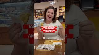 #shorts Prof. Érica tomando um café Havana após as compras no Paraguai! Trabalho para isso! E você?