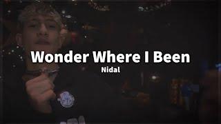 Nidal - Wonder Where I Been (Lyrics)