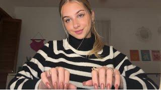 ASMR Personal Attention and Fast Tapping (Camera, Nail, Table)  Whispered