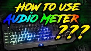 How to use Audio Meter | Razer Synapse 3