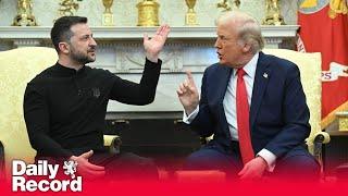 Donald Trump pauses US aid to Ukraine after Oval Office confrontation with Volodymyr Zelensky