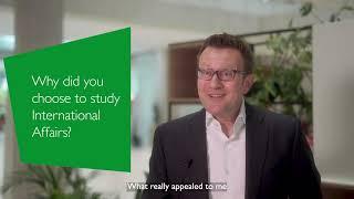 Graduates' Testimonials of the Master in International Affairs (MIA): Dr  Manuel Rybach