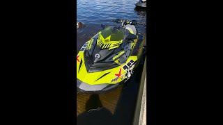 Worst Jet Ski Racing CRASH in PWC Parts Race Team history.  TOTALED SEADOO!!!