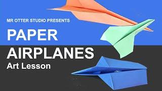 How To Make 3 Different Paper Airplanes