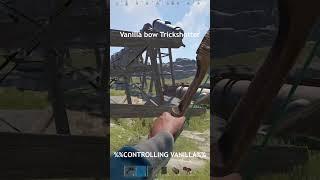 Vanilla Bow Trickshotter #rust  #ark #gaming #pvp #trickshots