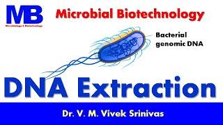 DNA Extraction | Biotechnology | Vivek Srinivas | #Molecularbiology #Biotechnology