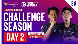  [EN] AP Mobile Legends: Bang Bang | Snapdragon Mobile Challenge Season | Season 6 | Day 2