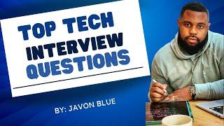 Top Tech Sales Interview Questions