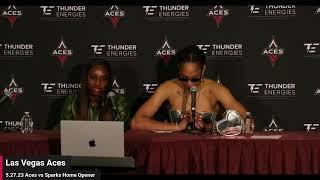 5.27.23 Aces Home Opener vs Sparks