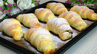 An easy and delicious croissant recipe! Everyone will be delighted!