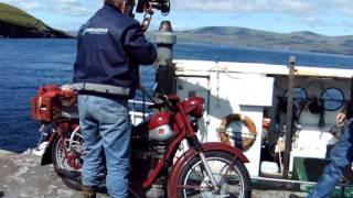 Nimbus Fø45 Discharging in Skúvoy Faroe Islands