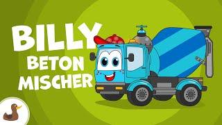  Baustellenlied Kinder | Billy Betonmischer (Drehen und mischen) | EMMALU | Sing Kinderlieder