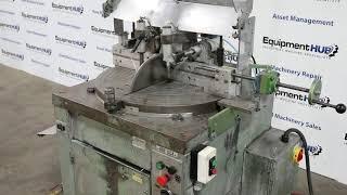 Emmegi 400 SCA 16" Ciruclar Aluminum Miter Up-Cut Saw