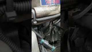 water in fuel and check engine light