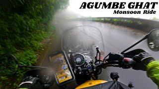 AGUMBE GHAT BIKE RIDE | Monsoon Ride - Meteor 350