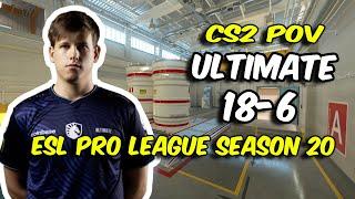 CS2 POV | Liquid ultimate (18/6) vs Complexity (Nuke) @ ESL Pro League Season 20