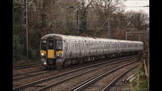 Elizabeth Line & GWR trains at Acton Main Line