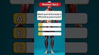 Guess the correct answer #quiz #anatomy #gk #facts