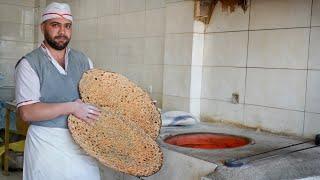 baking bread through a traditional way| The most delicious bread I have ever eaten