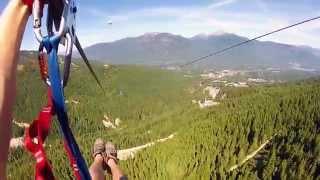 Ziptrek Ecotours Whistler Sasquatch Line - GoPro